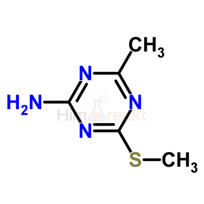 4-Метил-6-(метилтио)-1,3,5-триазин-2-амин