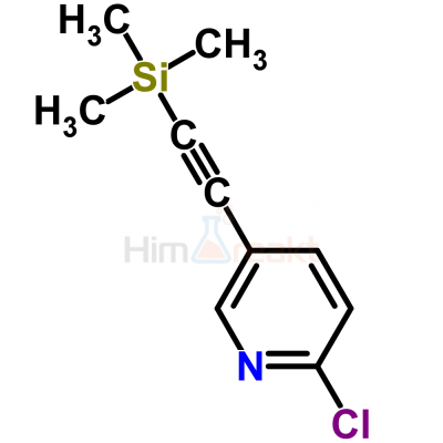 2-Хлор-5-триметилсиланилэтинил-пиридин