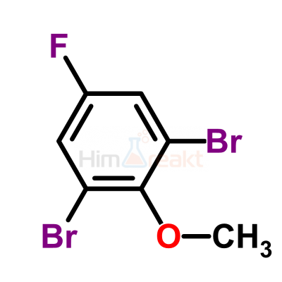 2,6-Дибром-4-фторанизол