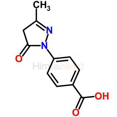 4-(3-Метил-5-оксо-2-пиразолин-1-ил)бензойная кислота