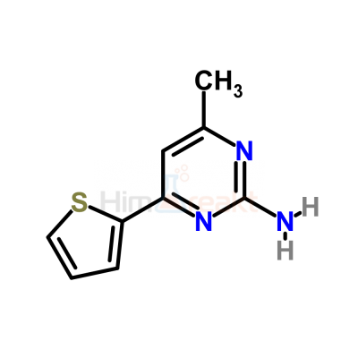 4-Метил-6-(2-тиенил)-2-пиримидинамин
