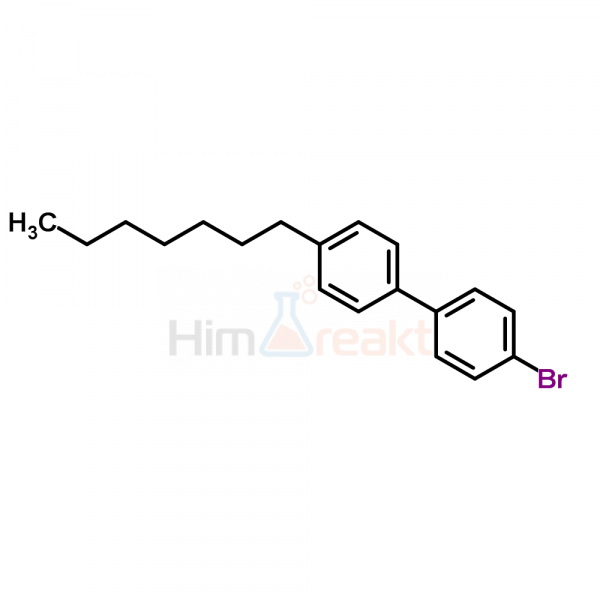 4-Бром-4'-N-гептилбифенил