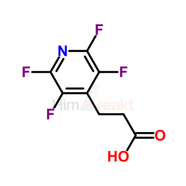 2,3,5,6-Тетрафторпиридин-4-пропионовая кислота