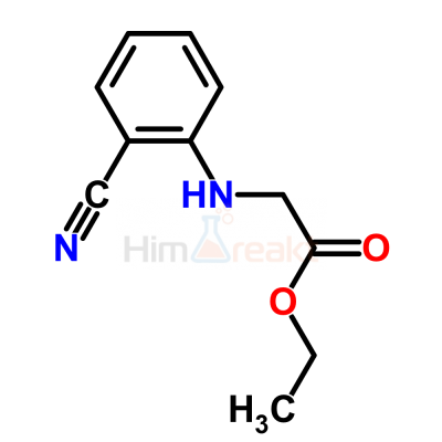 Этил 2-(2-цианоанилино)ацетат