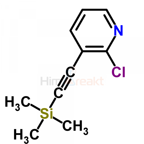 2-Хлор-3-триметилсиланилэтинил-пиридин