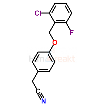 4-(2-Хлор-6-фторбензилокси)фенилацетонитрил
