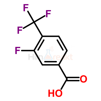 3-Фтор-4-(трифторметил)бензойная кислота