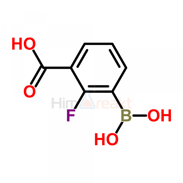 3-Карбокси-2-фторфенилборная кислота
