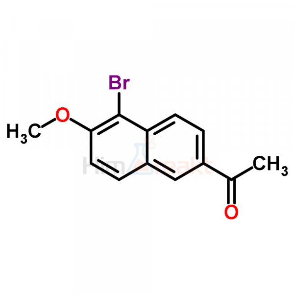 6-Ацетил-1-бром-2-метоксинафталин