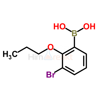 3-Бром-2-пропоксифенилборная кислота