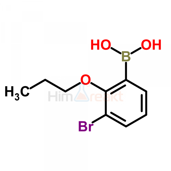 3-Бром-2-пропоксифенилборная кислота