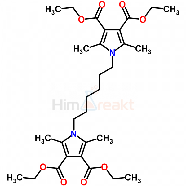 Тетраэтил 1,1'-гексаметиленбис(2,5-диметил-1h-пиррол-3,4-дикарбоксилат)