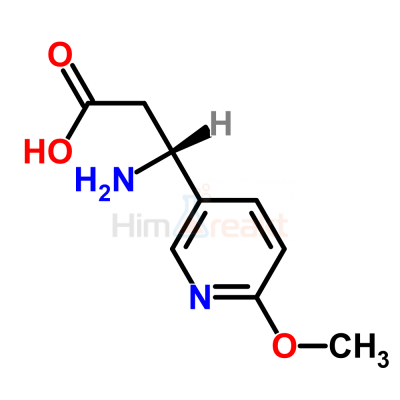 (R)-3-амино-3-(6-метокси-3-пиридил)-пропионовая кислота
