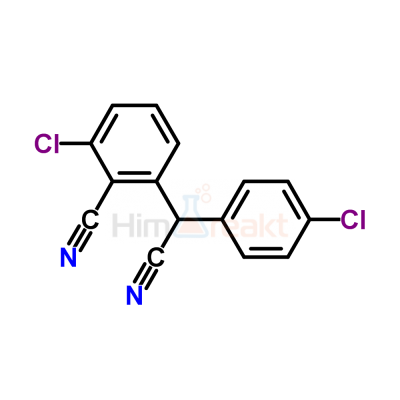 2-Хлор-6-[(4-хлорфенил)(циано)метил]бензолкарбонитрил