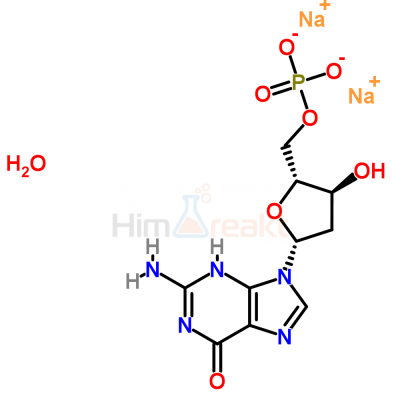 2'-Деоксигуанозин 5'-монофосфат динатриевая соль гидрат