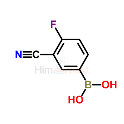 3-Циано-4-фторфенилборная кислота