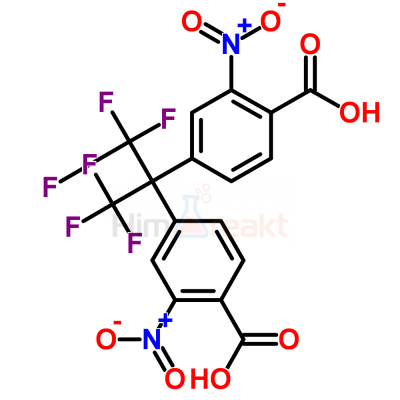 2,2-Бис(4-карбокси-3-нитрофенил)гексафторпропан