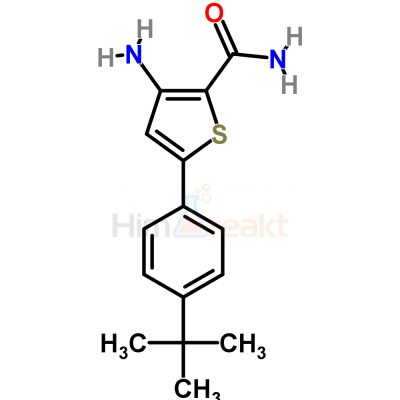 3-Амино-5-[трет-бутил)фенил]тиофен-2-карбоксамид
