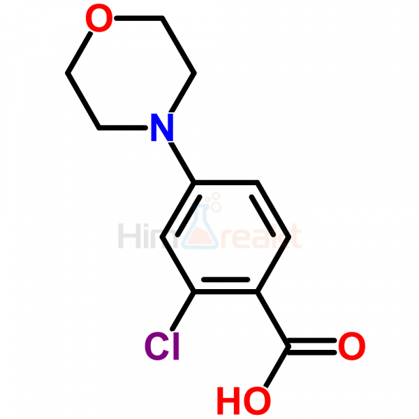 2-Хлор-4-морфолинобензолкарбоновая кислота