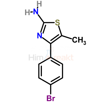 2-Амино-4-(4-бромфенил)-5-метилтиазол