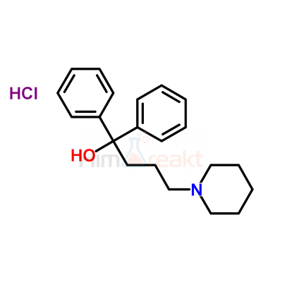 1,1-Дифенил-4-пиперидино-1-бутанол гидрохлорид