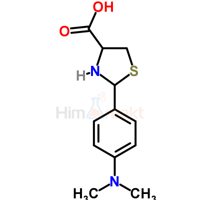 2-(4-(Диметиламино)фенил)-1,3-тиазолидин-4-карбоновая кислота