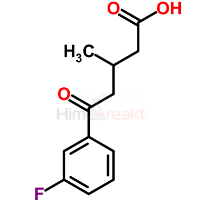 5-(3-Фторфенил)-3-метил-5-оксовалериановая кислота