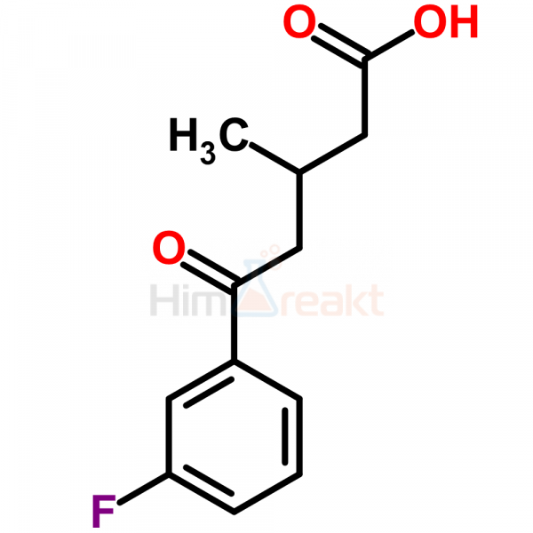 5-(3-Фторфенил)-3-метил-5-оксовалериановая кислота