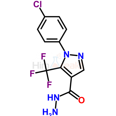 2-(4-Хлорфенил)-3-(трифторметил)пиразол-4-карбоновая кислота гидразид