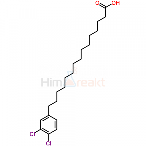 15-(3,4-Дихлорфенил)-пентадеканкарбоновая кислота