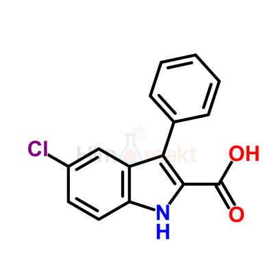 5-Хлор-3-фенил-1H-индол-2-карбоновая кислота