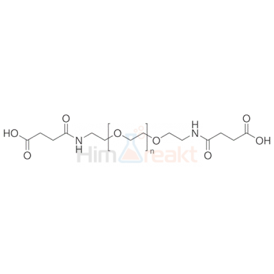 альфа,омега-Бис{2-[(3-карбокси-1-оксопропил)амино]этил}полиэтилен гликоль