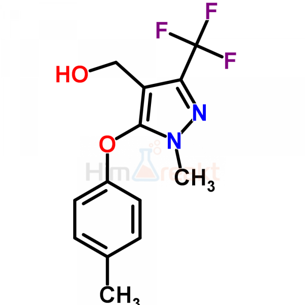 [1-Метил-5-(4-метилфенокси)-3-(трифторметил)-1H-пиразол-4-ил]метанол