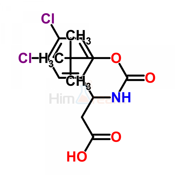 3-[(Трет-бутоксикарбонил)амино]-3-(3,4-дихлорфенил)пропановая кислота