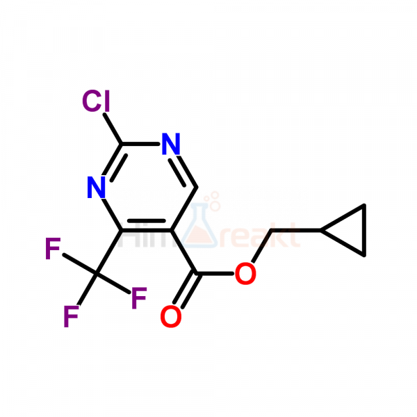 Циклопропилметил 2-хлор-4-(трифторметил)пиримидин-5-карбоксилат