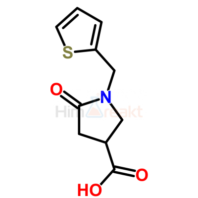 5-Оксо-1-(2-тиенилметил)пирролидин-3-карбоновая кислота