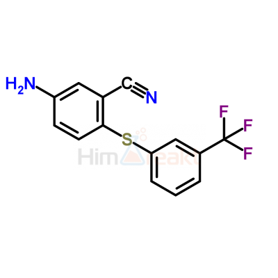 5-Амино-2-{[3-(трифторметил)фенил]сульфанил}бензолкарбонитрил