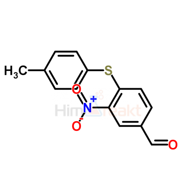 4-[(4-Метилфенил)тио]-3-нитробензальдегид