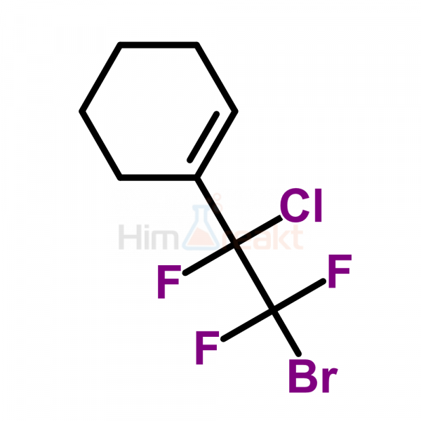 1-(2-Бром-1-хлортрифторэтил)-1-циклогексен
