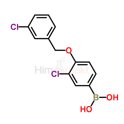 3-Хлор-4-(3'-хлорбензилокси)фенилборная кислота