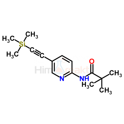 2,2-Диметил-N-(5-триметилсиланилэтинил-пиридин-2-ил)-пропионамид