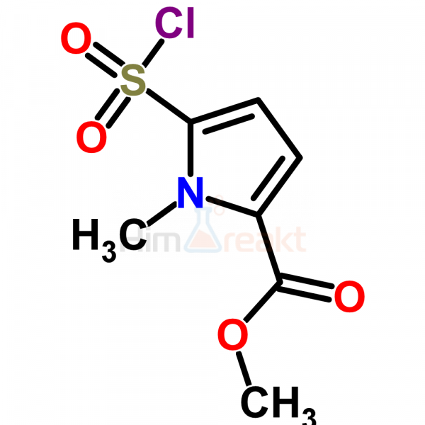 Метил 5-(хлорсульфонил)-1-метил-1H-пиррол-2-карбоксилат