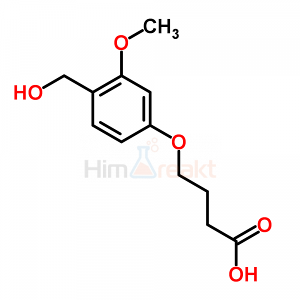 4-(4-Гидроксиметил-3-метоксифенокси)масляный кислота