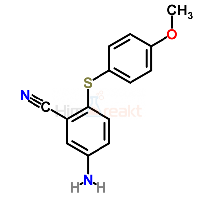 5-Амино-2-[(4-метоксифенил)сульфанил]бензолкарбонитрил