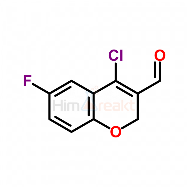 4-Хлор-6-фтор-2h-бензопиран-3-карбоксальдегид