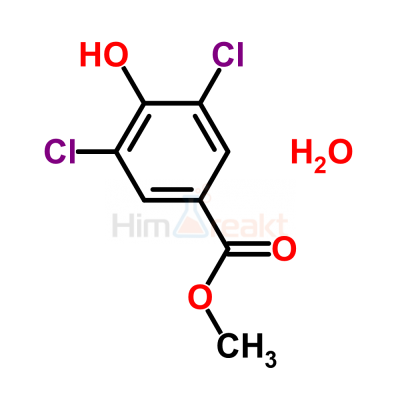 Метил 3,5-дихлор-4-гидроксибензоат гидрат
