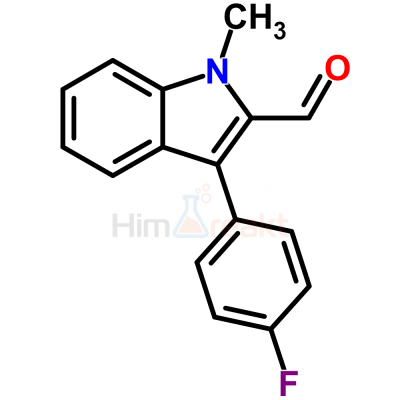 2-Формил-3-(4-фторфенил)-1-N-метил индол