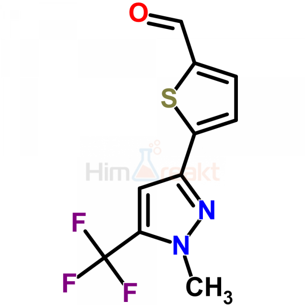 2-[1-Метил-5-(трифторметил)пиразол-3-ил]тиофен-5-карбоксальдегид
