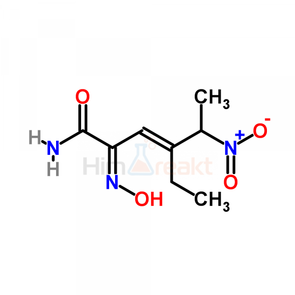 (±)-(E)-4-этил-2-[(e)-гидроксиимино]-5-нитро-3-гексенамид