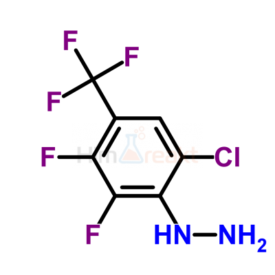 6-Хлор-2,3-дифтор-4-(трифторметил)фенилгидразин